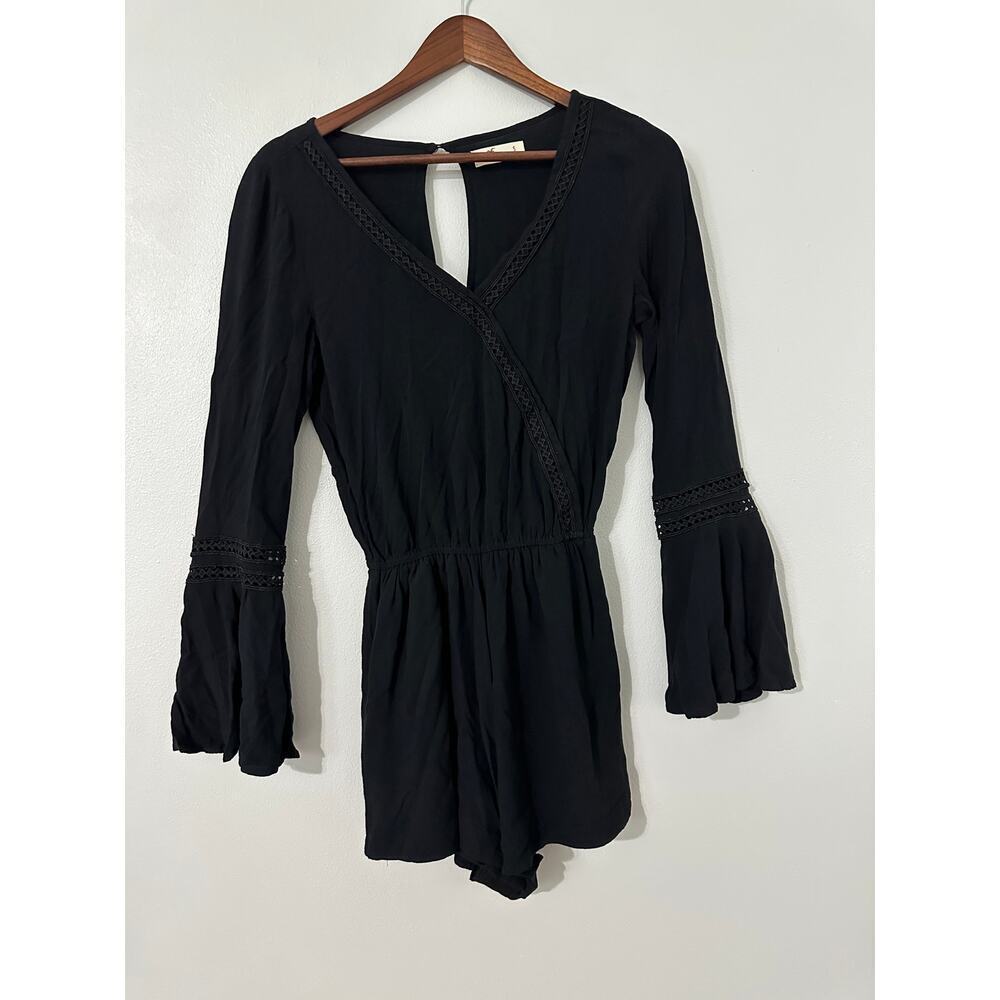 Hollister Long Sleeve Shorts Romper size small
